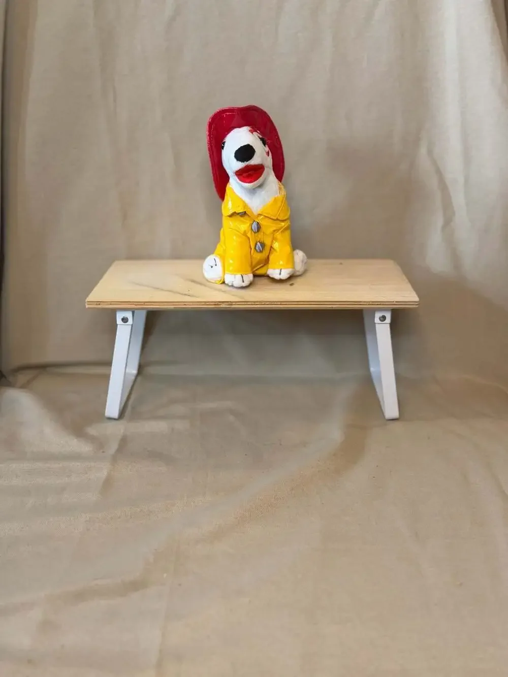 Target Bullseye Plush with Yellow Raincoat and Red Firefighter Helmet